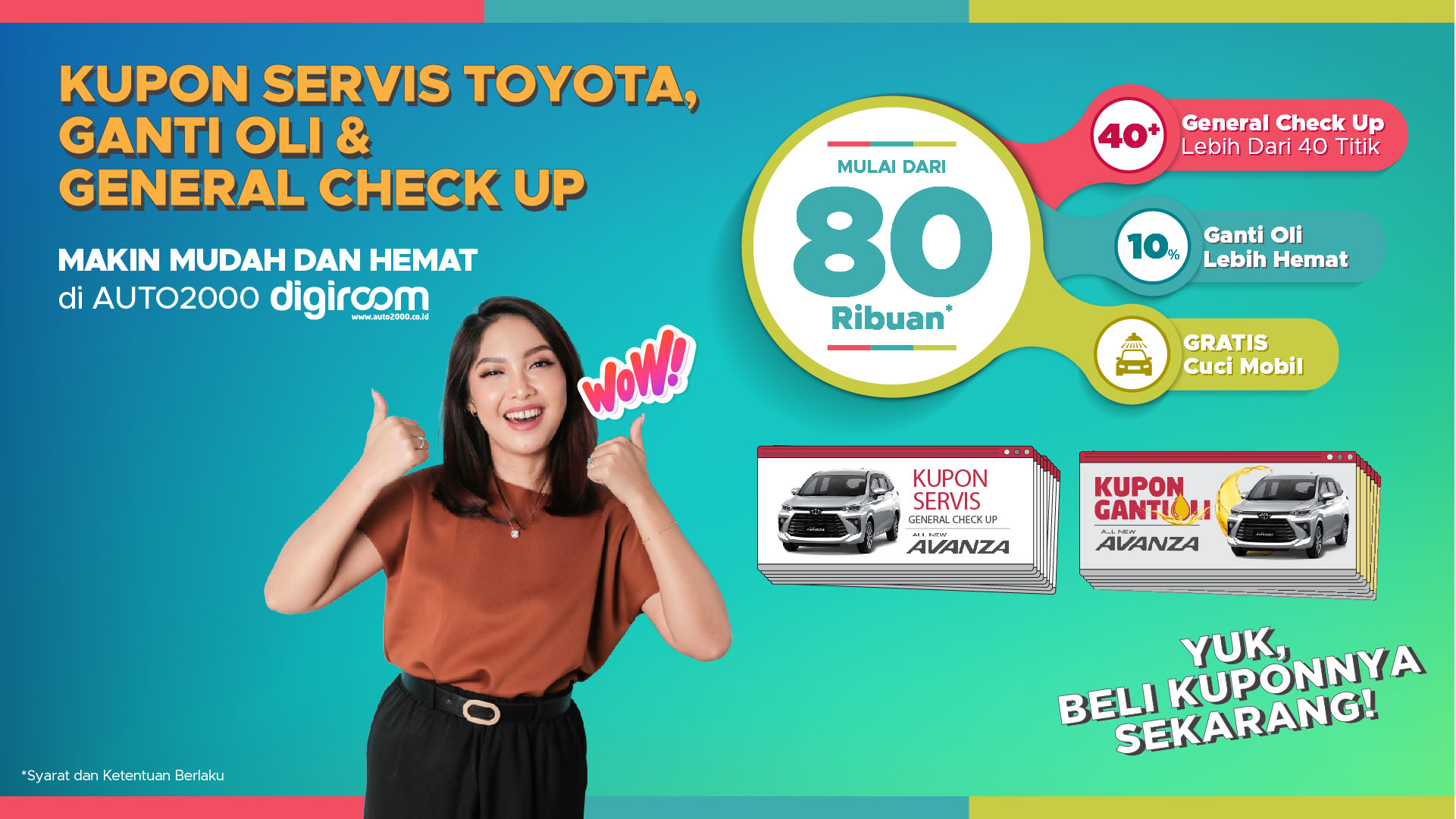 Promo Toyota Terbaru 2025 di Dealer Resmi Auto2000